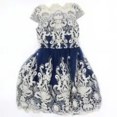 新品未使用 Chi Chi London カウルネックロングドレス グリーン M 20_000000000377.jpg?1678209905