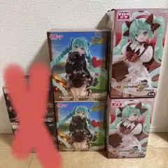 初音ミクフィギュアコレクション 4点セット