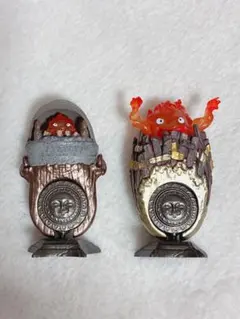 ジブリ　ハウルの動く城 KAZARING カルシファー リング　2点セット