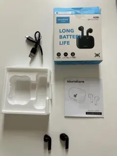 【充電ケース無・イヤホンのみ】soundcore K20i ワイヤレスイヤホン
