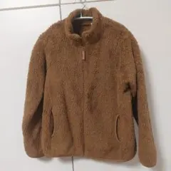 UNIQLO フリース　ジャケット　150  ふわふわ　モコモコ
