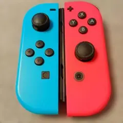 【美品純正】任天堂 Joy-Con コントローラー 青赤⑲