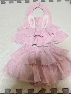 メゾピアノ　うさ耳スタイ&ブルマセット