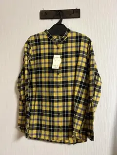 新品　未使用　Parkes 長袖チェックシャツ Mのサムネイル
