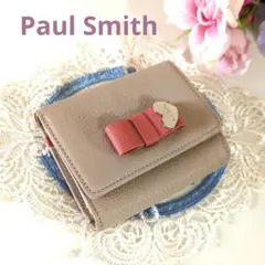 Paul Smith ポール・スミス　折財布　三つ折　新品同様美品✨️