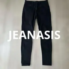 JEANASIS ブラック スキニーパンツS