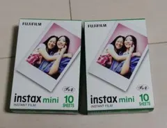 FUJIFILM instax mini 10シート 2個セット