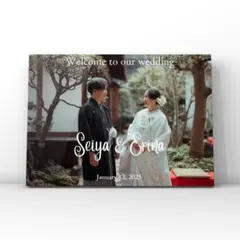 ウェルカムボード　結婚式　【C-04】
