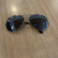 Ray ban アビエーター型 サングラス シルバー