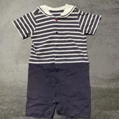 コムサイズム セーラー襟ロンパース