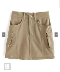 インパン付きミリタリーミニスカート[gm652]