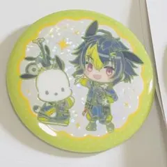 サンリオ にじさんじ Dytica 缶バッジ 伊波ライ ポチャッコ