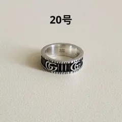 レアサイズ23 廃盤 美品】GUCCI ダブルGリング シルバー 燻加工 - メルカリ