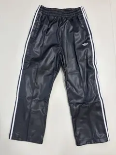adidas 合成皮革パンツ ジェレミースコット　ワイドパンツ