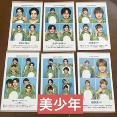 美少年　TVガイド　証明写真