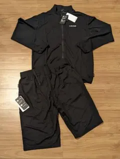 HEAD　メンズ　セット　ウェア　М　長袖　ジャージ　ハーフパンツ　黒　新品