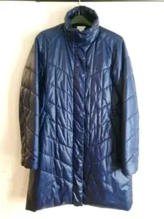 アディダス adidas 綿入りコート　ネイビー