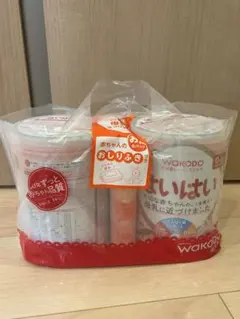 和光堂 はいはい 粉ミルク 2缶セット おしりふき付きのサムネイル