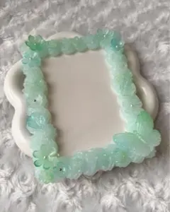 ホイップデコトレカケース　B7 緑　グリーン　硬質ケース