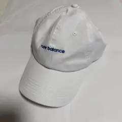 NEW BALANCE キャップ（白）新品未使用