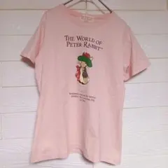 a.v.v ピーターラビット　半袖Tシャツ　ピンク キャラクター　42(XL)のサムネイル