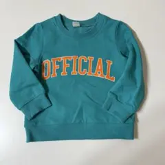 長袖　グリーン