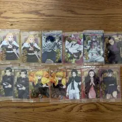 鬼滅の刃 ウエハース10 ビジュアルカード13枚セット