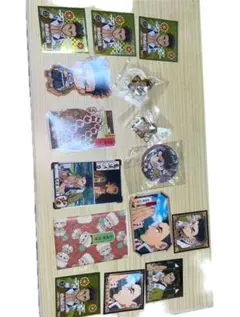 鬼滅の刃 悲鳴嶼行冥 グッズ まとめ売り ステッカー 缶バッジ キーホルダー