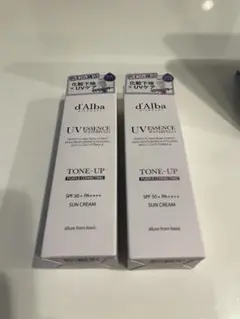 新品未開封　d'Alba UV ESSENCE 2個セット