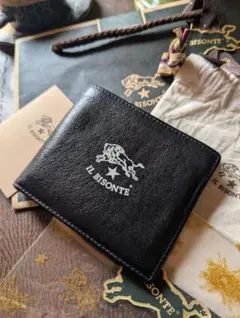 イルビゾンテ 【日本限定モデル】2つ折り コンパクト ロゴビアンコ 希少 完売品