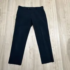 ユニクロ 感動パンツ ウルトラライト コットンライク ネイビー W91