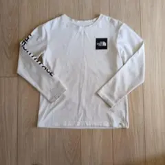 THE NORTH FACE 長袖カットソー ホワイト　１５０cm