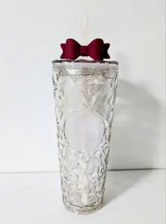 【12/21まで】スタバ　ホリデー2025コールドカップタンブラーリボン