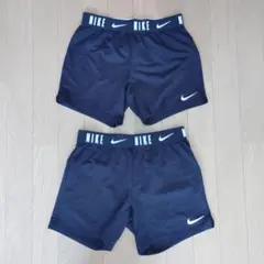 NIKE ドライフィットショートパンツ 145cm&140㎝ブラック2枚Set