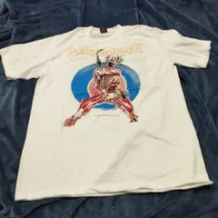 バンドtシャツ 白 xl