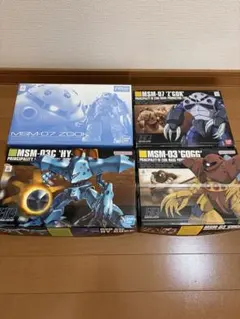 【ジオン水泳部】RG＆HGUC 水陸両用MS 4体セット（ズゴック等） ジオン水泳部】RG＆HGUC 水陸両用MS 4体セット（ズゴック等） - メルカリ