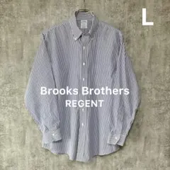 【Brooks Brothers】REGENT長袖BDシャツ16-33ストライプ
