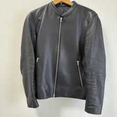 パ*ゥ様 LIDNM L17SS-17 ラムレザーライダース M 訳ありのサムネイル