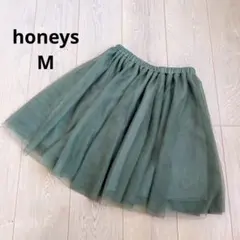 honeys colza Mサイズ カーキ 緑 グリーン スカートレディーストのサムネイル