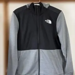 THE NORTH FACE フリースパーカー M 黒/グレー