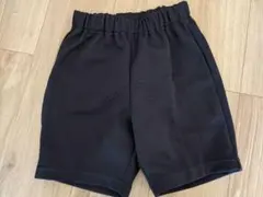 黒 体操着　クォーターパンツサイズ130
