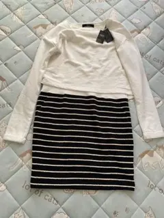 タグ付新品♪AZUL by moussyトレーナーワンピース サイズS アズール