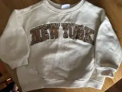 NEW YORK トレーナー アイボリー