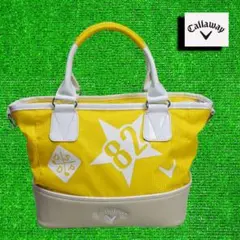 Callaway/キャロウェイ ゴルフ カートポーチ【イエロー】美品！
