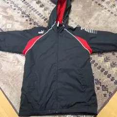 PUMA ジャケット サイズ140 黒/赤