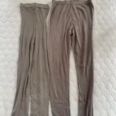 無印良品　レギンス(グレー)L.Ｍ