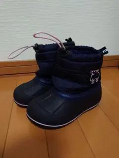 mozo キッズ用スノーブーツ ネイビー 18cm