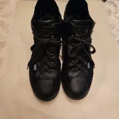 Agile by Rucoline レース ハイカットスニーカー ブラックのサムネイル