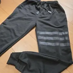 黒 ストライプ ジャージ 160　値引き中