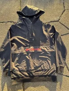 10s Columbia コロンビア ハーフジップ パーカー PM577 刺繍